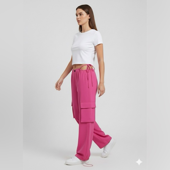 Fierce Cutout Cargo Pants - Picture 4 of 11